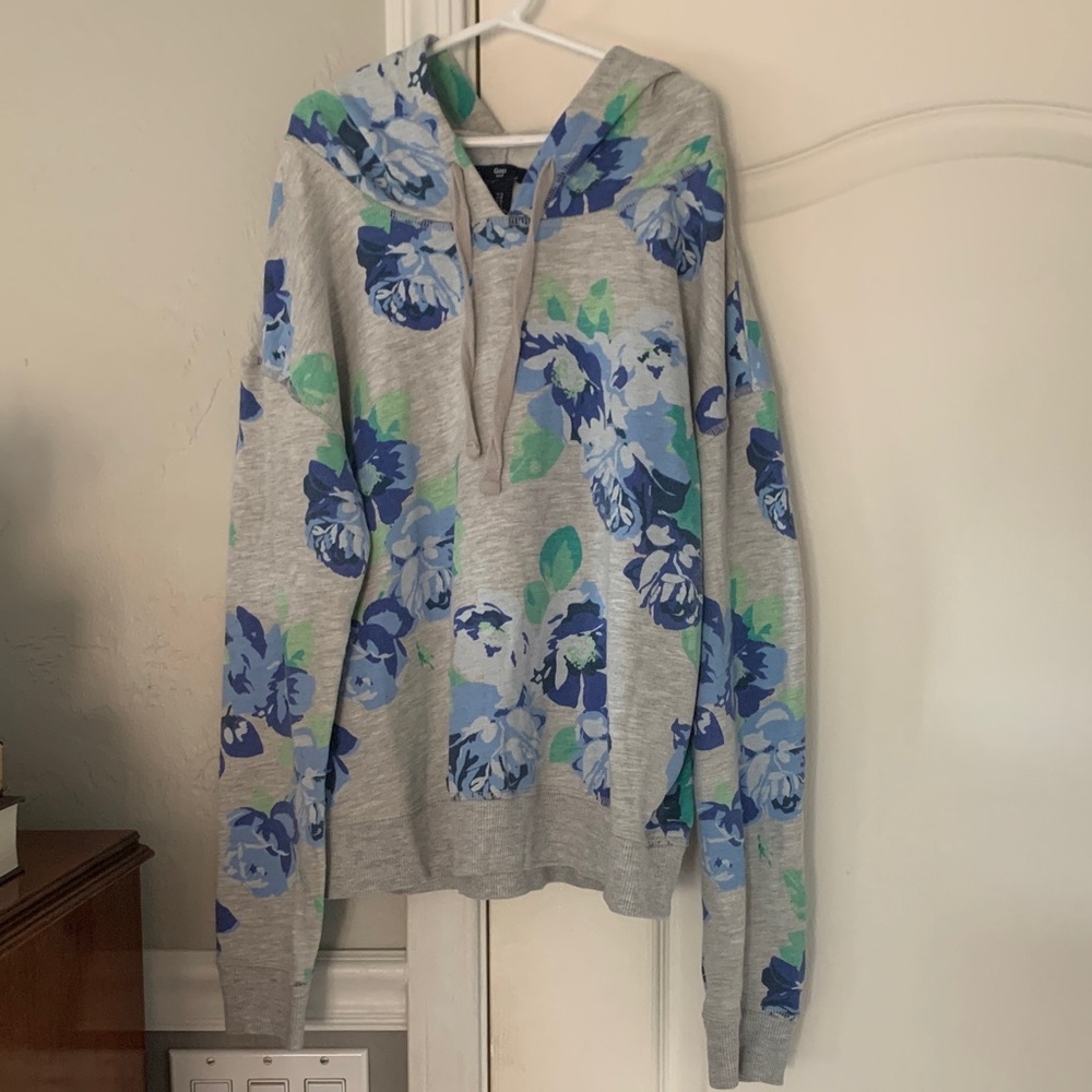 •Gap Floral Pullover Hoodie•